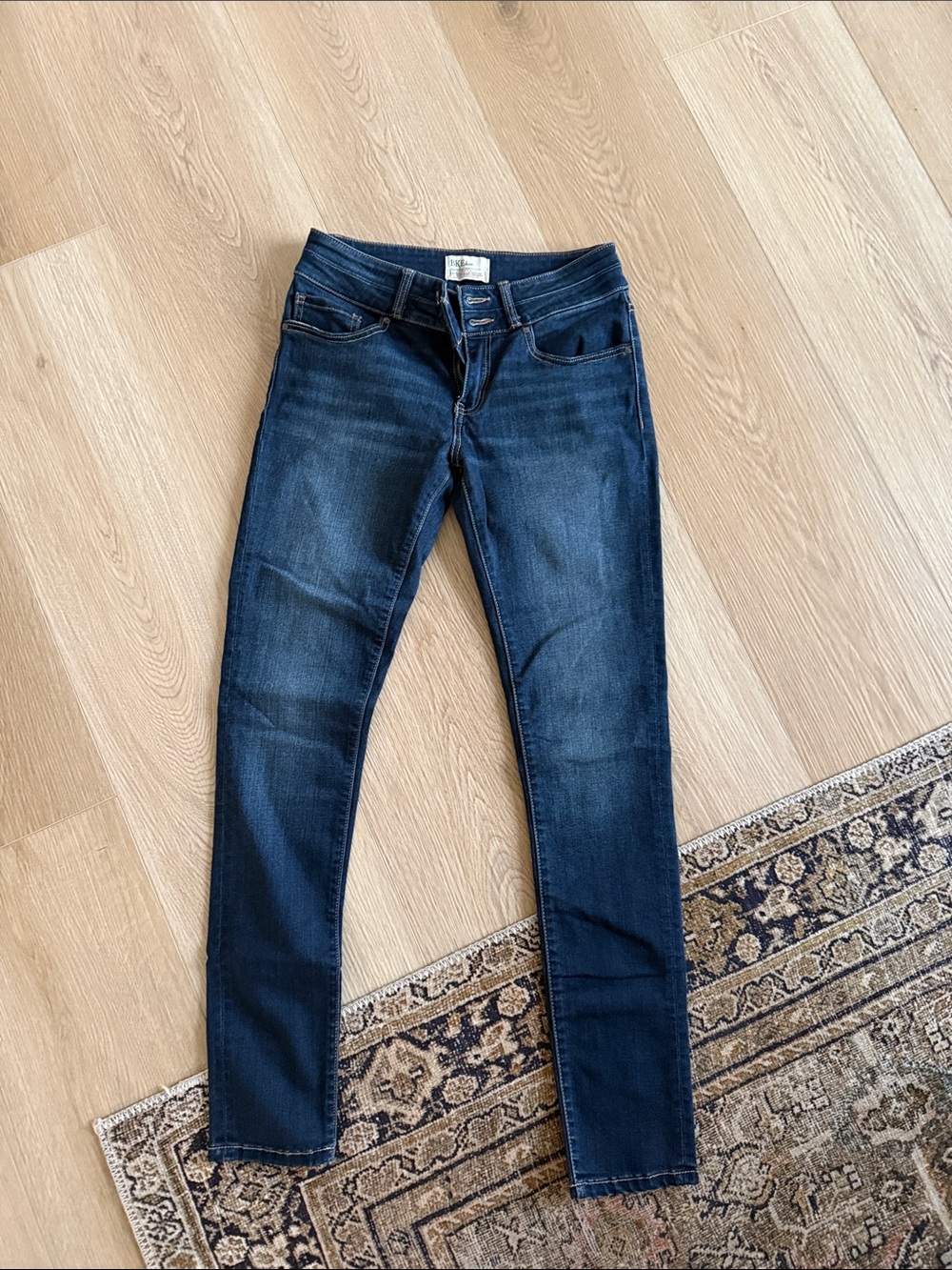 BKE Stella 28R mid Rise Skinny Dark Blue Women's Skinny Jeans